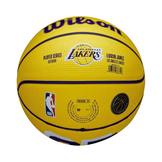 Wilson Μπάλα μπάσκετ NBA Player Icon Mini LeBron James